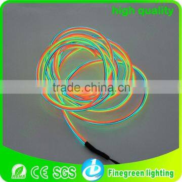 0.9mm high brightness el wire with battey inverter