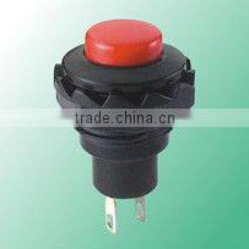 Momentary sealed pushbutton switches for thick panels - long bushing