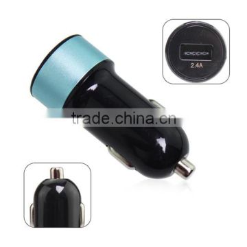 black and blue and cheap and single port usb car charger