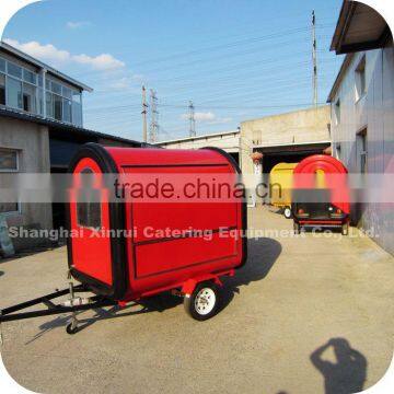 2014 Environment-friendly Fiberglass Small Mobile Ice Cream Snack Vendor Cart Trailer XR-FC220 B