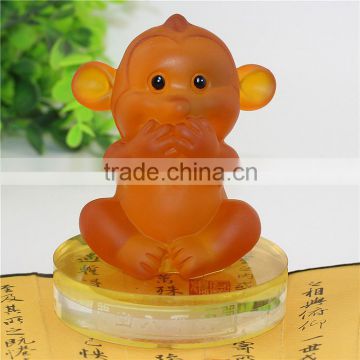 Crystal Car Perfume Bottle Monkey Shape Gift