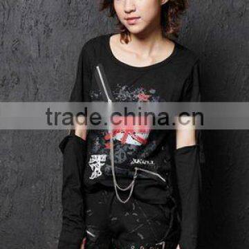 Visual KEI Punk Cross Gothic t-shirt top coat cosplay