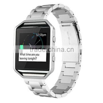 2016 New Style Luxury Stainless Steel Watch Band Strap Bracelet for Fitbit Blaze