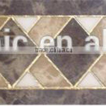 Polished crystal tiles factory ceramic border tiles hall floor tiles patterns