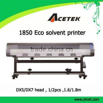 new model 6 feet plotter dx7 eco solvent