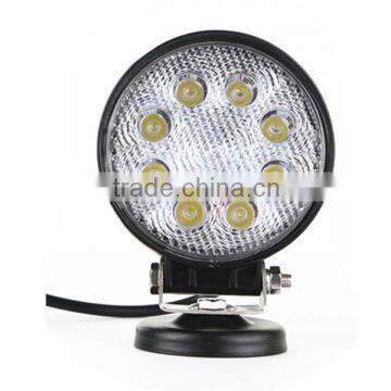 4inch 24W Led Work Light, 24w Round Spot/Flood Driving Offroad Lamp Jeep Truck Boat 4WD