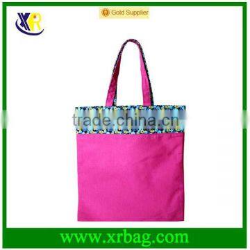 Custom Colorful Matching Standard Size Canvas Tote Bag photo-3