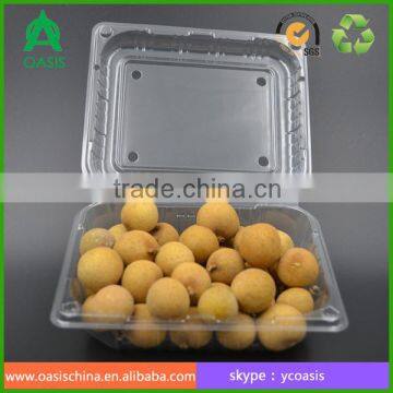 Plastic fruit packaging transparent box