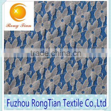 100 Polyester Pastoral Wind Printing Lace Fabric for Demitoilet photo-2