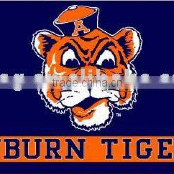 Auburn Tigers embroidery flag