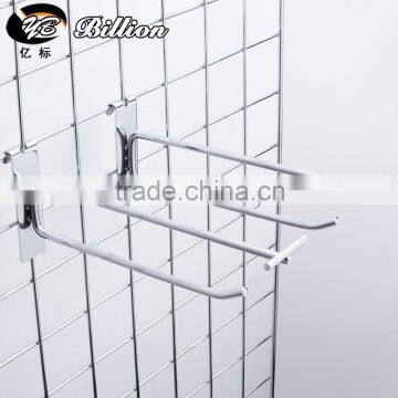 Retail Shop Fitting Double Wire Mesh Display Steel Metal Hook photo-2