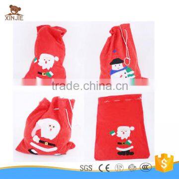 best selling cheap christmas drawstring gift bag