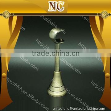 decorative swivel curtain pole bracket