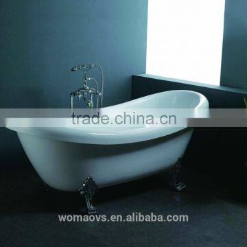 acrylic freestanding bathtub with legs