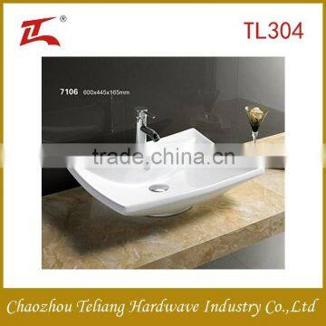 China Manufacturer Ceramic Bathroom Sink Wash Hand Basin,export Ware photo-2