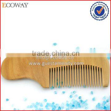 Wholesale Hotel High Quality Personalized Hand Made Wood Hair Comb