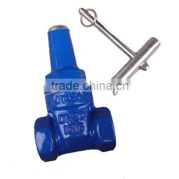 threaded(Screwed) Gate Valve with Key