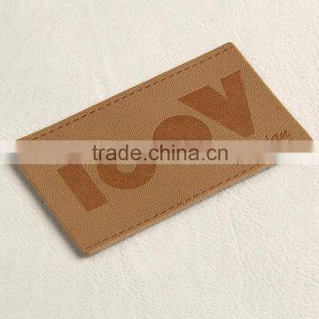 Free Design & Custom Leather Patch Label for Men's Auto Coats photo-3