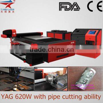 High Precision Silicon Steel YAG Laser Cutter Machine Manufacturers for Pipe and Sheet