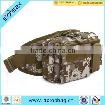 Customized travel waist pack camouflage tactical military waist bag