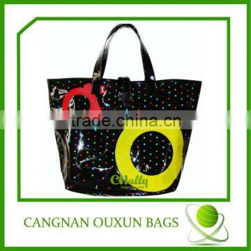 Beautiful in color pvc beach bag