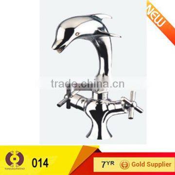 Dolphin shape basin faucet kitchen sink faucet bathroom faucet (014)