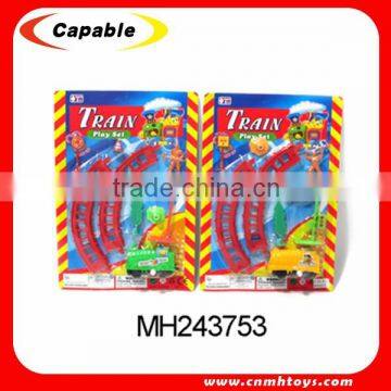 Wholesale Plastic Toy Cars, Wind up Track Train With Accessories photo-4