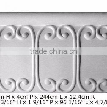 Polystyrene High Quality Good Price Beautiful PU Decorative Wall Chair Rails photo-6
