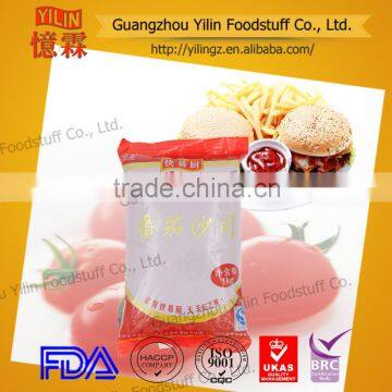 1kg bag packing ketchup tomato brands from China factory