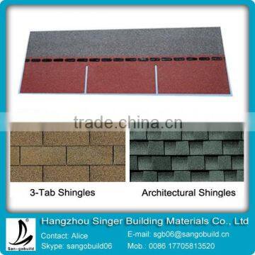 Hangzhou most trusted asphalt roofing shingle factory