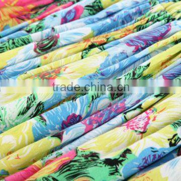 Women's Casual Flouncing Elastic Waist Cotton Culottes photo-2