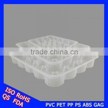 clear folding chocolate desert plastic package