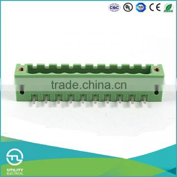 UTL Low Voltage Connector Manufacture 5mm 5.08mm Pluggable Terminal Block