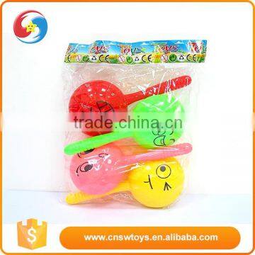 Hot sale high quality lovely eco friendly cheap baby hand plastic rattle toy