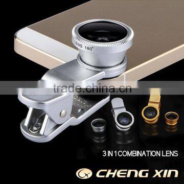 photograph universal clip 3 in 1 mobile phone camera lens for galaxy note 3 blackberry                        
                                                Quality Choice