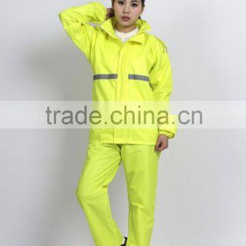 Polyester raincoat,rain suit,rainwear