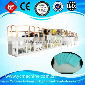 2016 Classic Disposable Under Pad Making Equipment