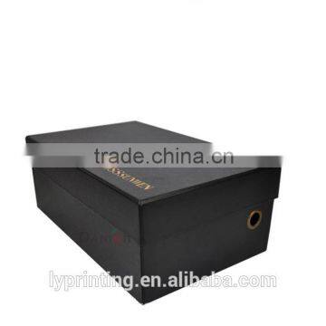 Custom made paper cardboard shoes box, carton shoe box printing