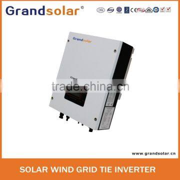 SOLAR WIND INVERTER 110VAC/120VAC/220VAC/230VAC/240VAC 50HZ 60HZ SINGLE PHASE 1KW ON GRID INVERTER