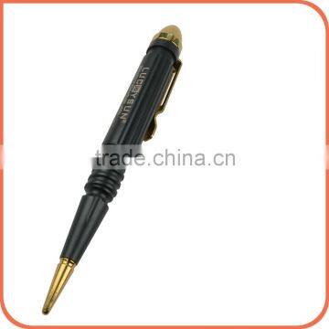 Novelty Pen 0.5mm Refill Aviation Aluminum Tactical Pen for Writing Hotel Business