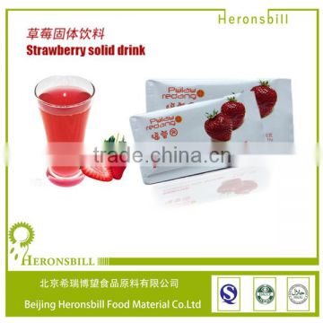 Food Grade Strawberry instant solid drink