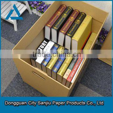 customized paper folding stock box magazine book file box