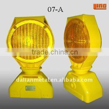 solar traffic warning light lamp