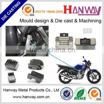 China die casting manufacturer OEM service aluminum die casting heat sink motorcycle ignition system                        
                                                Quality Choice