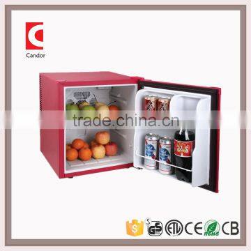 38L Low Noise Solid Door And Glass Door Hotel Guest Room Mini Bar Fridge With ETL, CE, Rohs Approvals