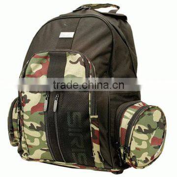 Sports Backpack Leisure Backpack Bag With Camo Fabric