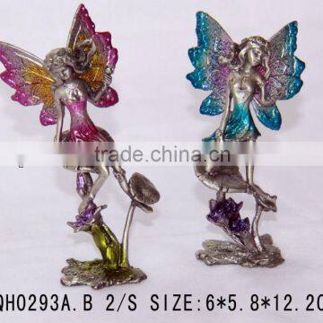 2013 New Pewter Fairy,Fairy Craft,Figurine,Mushroom Fairy