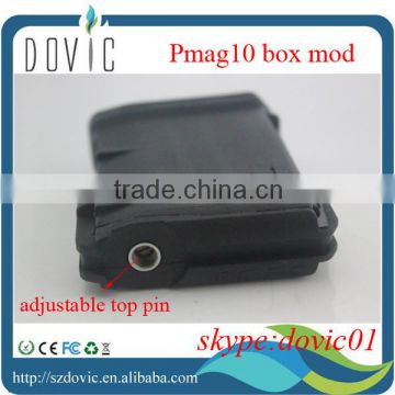 Pmag10 box mod with adjustable contact