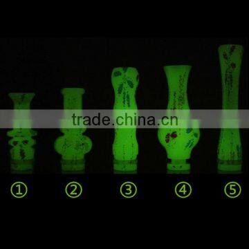 fluorescent acrylic drip tips for wholesale