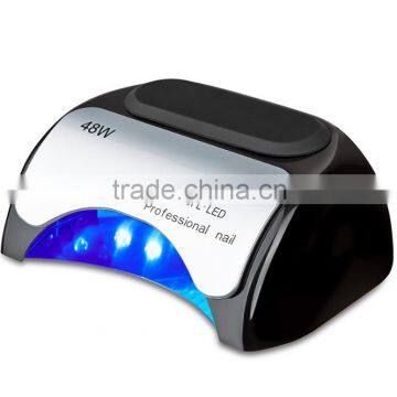 Only 29.9 USD !!! Newest high power 48Watts led ccfl nail uv lamp machine that can cure all the gels